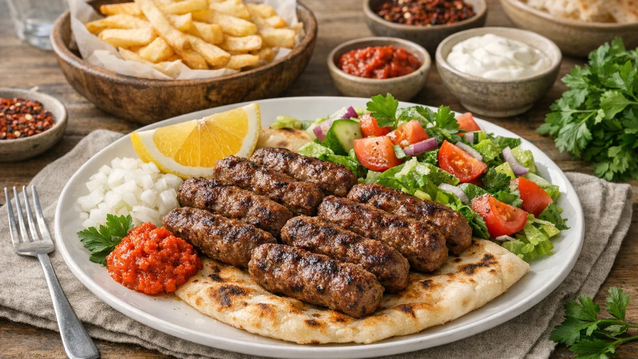 Posluživanje i varijacije Najbolji recept za ćevape domaće