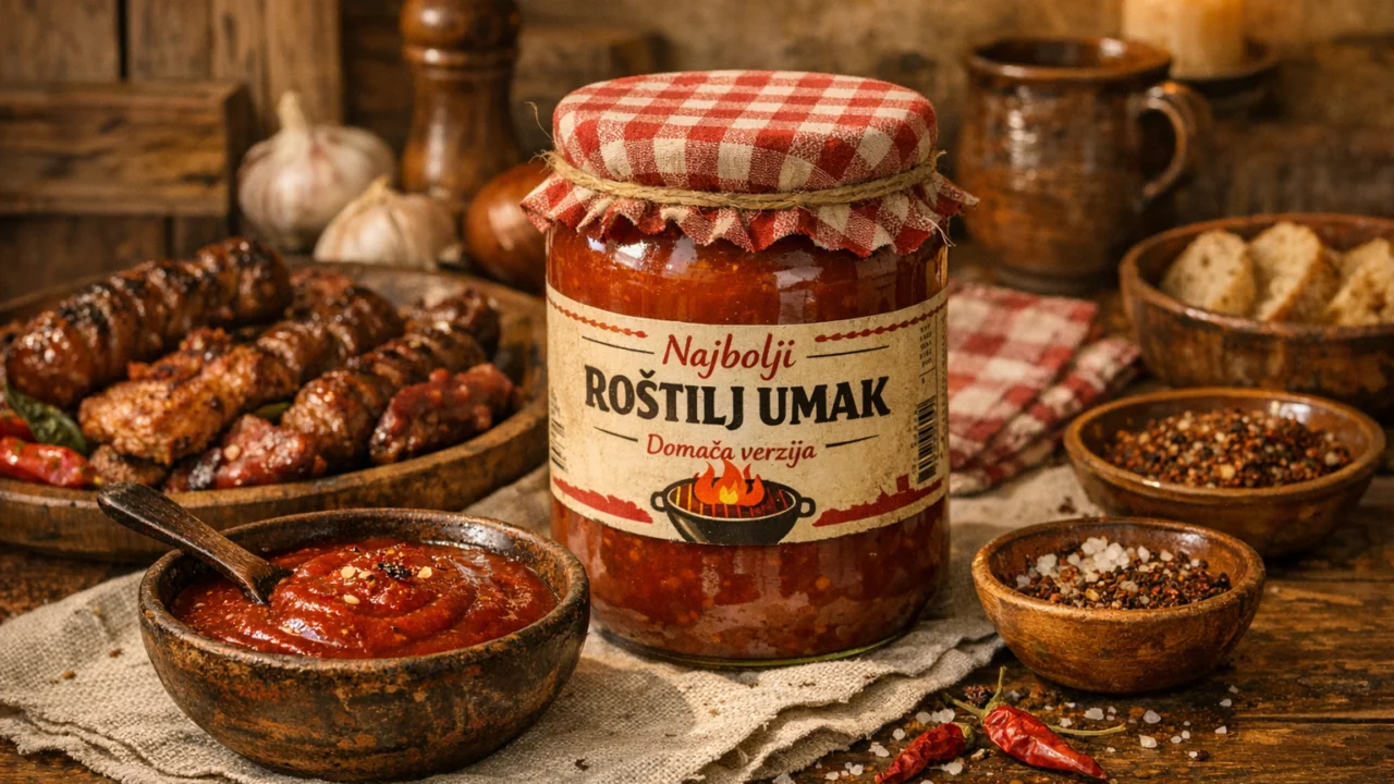 Tradicionalna priprema jela Najbolji roštilj umak domaća verzija