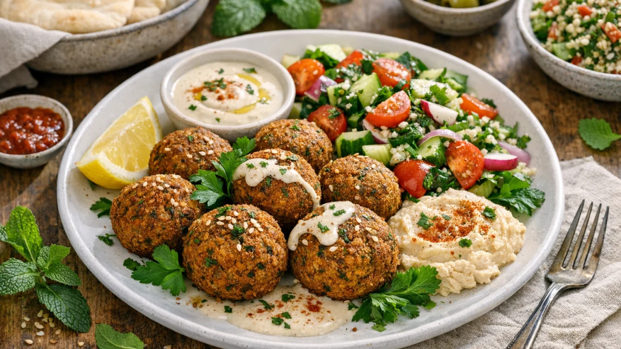 Posluživanje i varijacije Najbolji recept za falafel