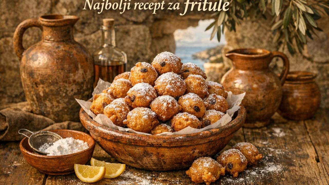 Tradicionalna priprema jela Najbolji recept za fritule