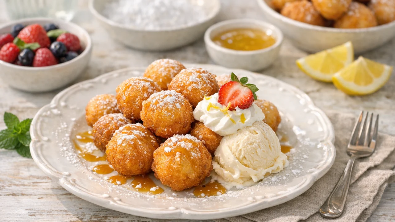 Posluživanje i varijacije Najbolji recept za fritule