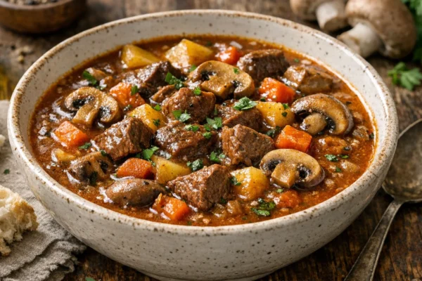 Fotografija jela Najbolji recept za gulaš s gljivama