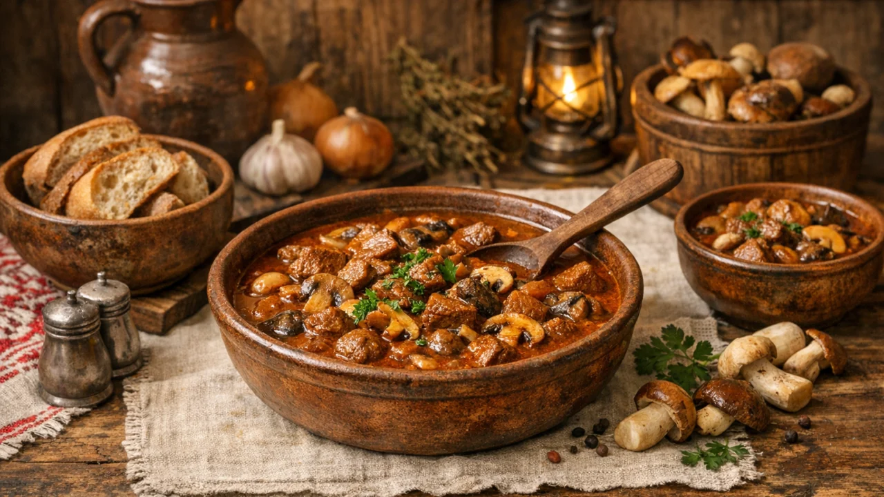 Tradicionalna priprema jela Najbolji recept za gulaš s gljivama