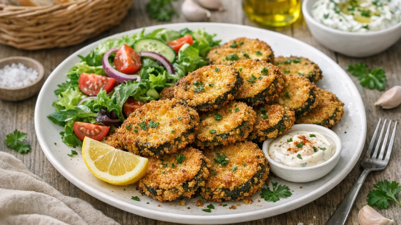 Posluživanje i varijacije Najbolji recept za pohane tikvice