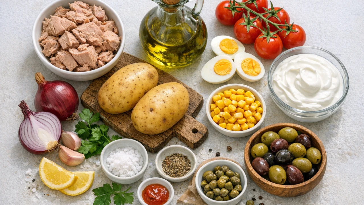 Sastojci za Najbolji recept za salatu od tune