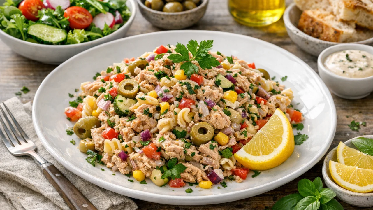 Posluživanje i varijacije Najbolji recept za salatu od tune