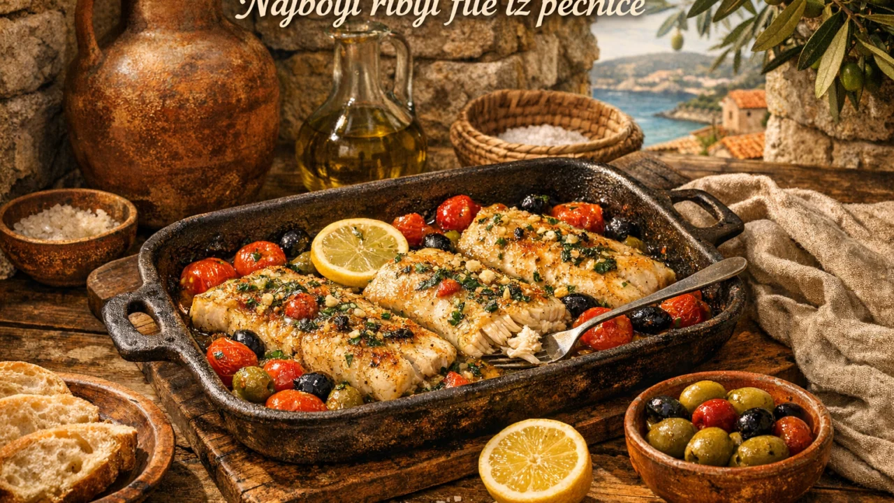 Tradicionalna priprema jela Najbolji riblji file iz pećnice