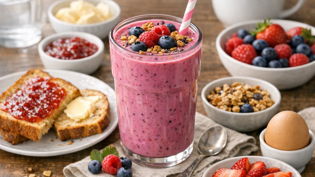 Posluživanje i varijacije Najbolji smoothie za doručak