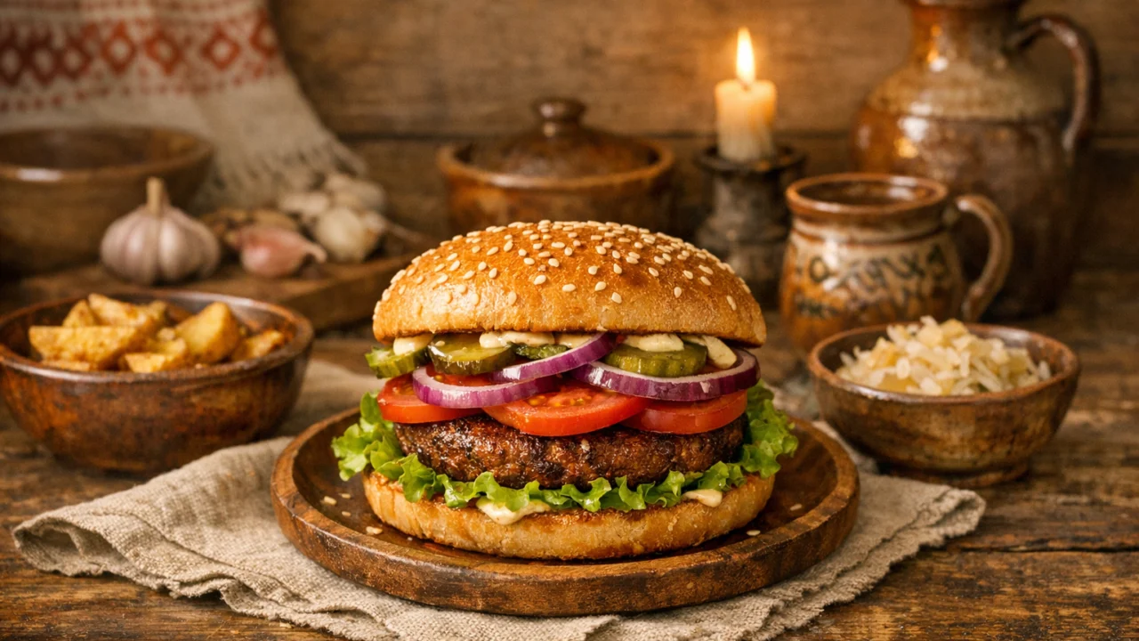 Tradicionalna priprema jela Najbolji veganski burger
