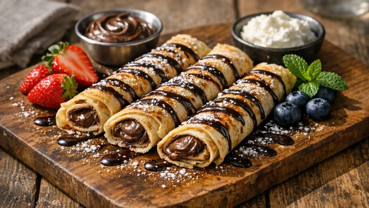 Fotografija jela Palačinke s Nutellom jednostavno