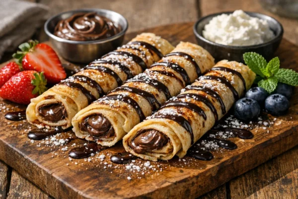 Fotografija jela Palačinke s Nutellom jednostavno
