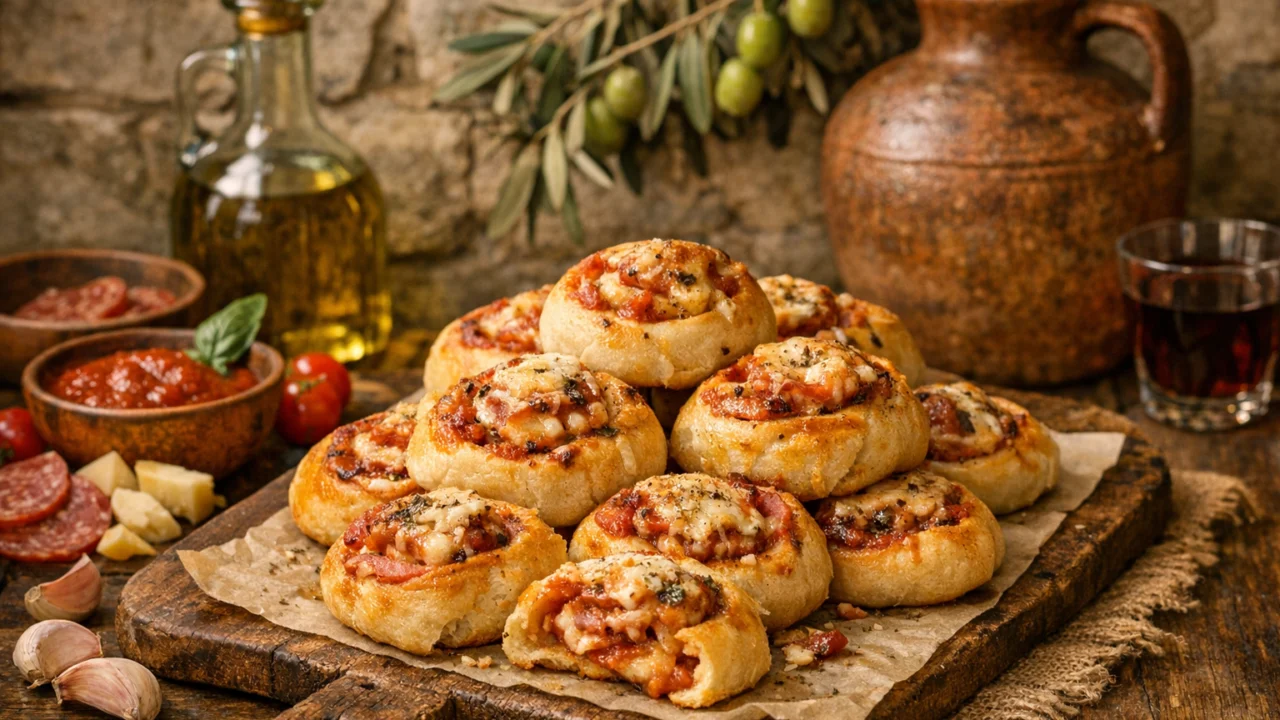Tradicionalna priprema jela Pizza rolice mekane i ukusne