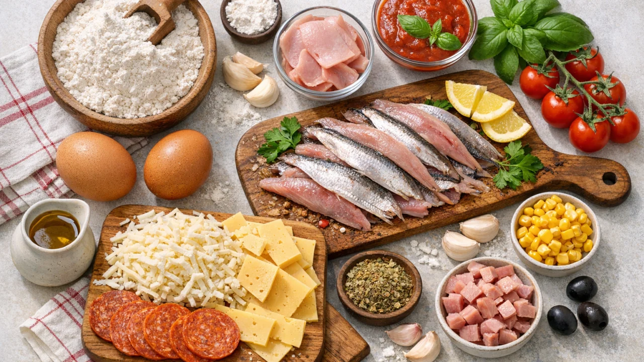Sastojci za Pizza rolice mekane i ukusne