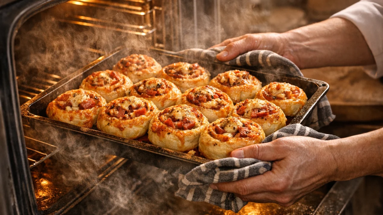 Priprema jela Pizza rolice mekane i ukusne