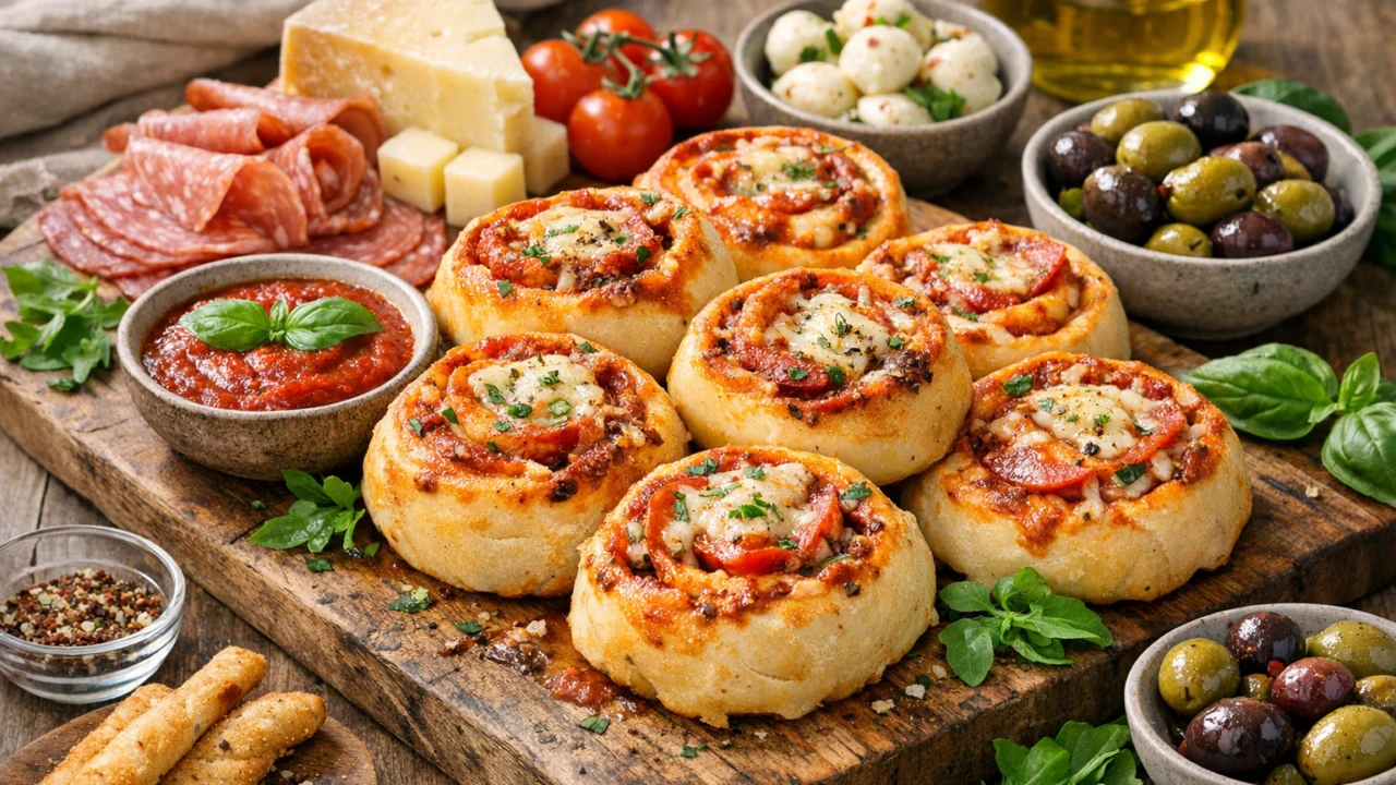 Posluživanje i varijacije Pizza rolice mekane i ukusne
