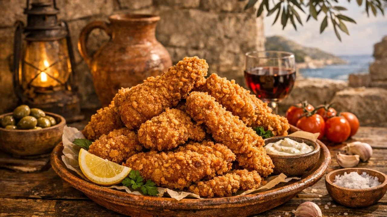 Tradicionalna priprema jela Pohana piletina super hrskava