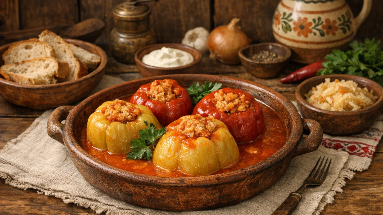 Tradicionalna priprema jela Punjene paprike tradicionalni recept