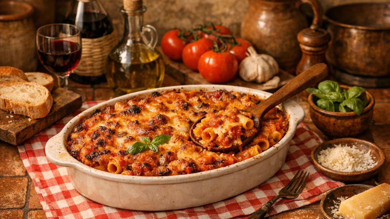 Tradicionalna priprema jela Savršena zapečena tjestenina