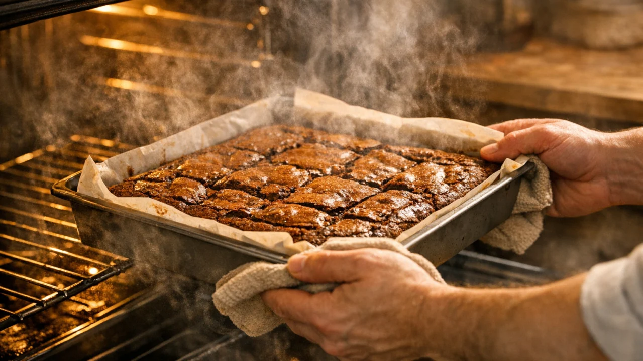 Priprema jela Savršeni brownie kolač mekan iznutra