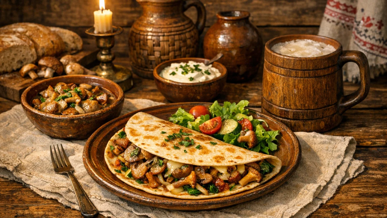 Tradicionalna priprema jela Tortilja s gljivama savršena večera