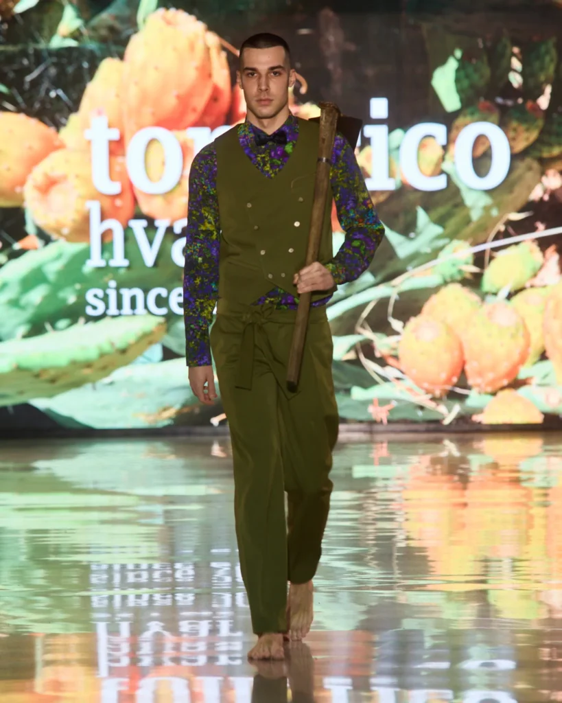 Finale Toni Ricov muške kolekcije s modelima na pisti