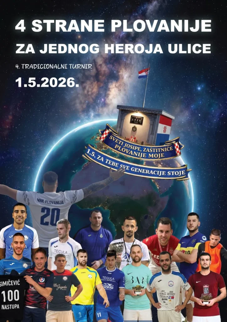 Turnir 4 strane Plovanije 2026 okuplja mještane svih generacija na sportskom i društvenom događaju