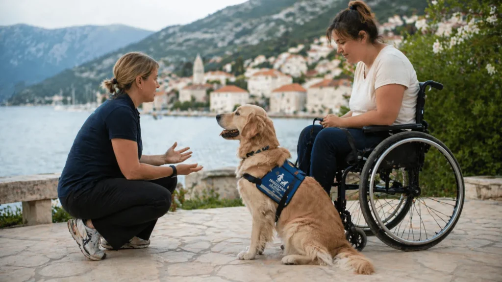 Završna konferencija trogodišnjeg programa pasa pomagača u Crvenoj Luci u Biogradu na Moru 2026.