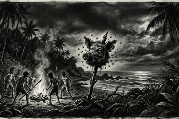 Naslovna fotografija za esej o knjizi: Lord of the flies (William Golding)