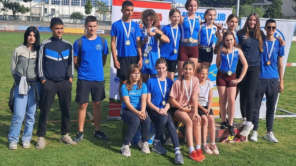 Atletičari AK Alojzije Stepinac s medaljama na Dalmatinskoj ligi