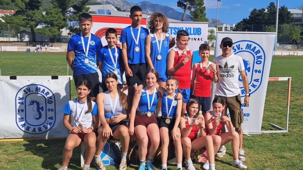 Atletičari AK Alojzije Stepinac s medaljama na Dalmatinskoj ligi