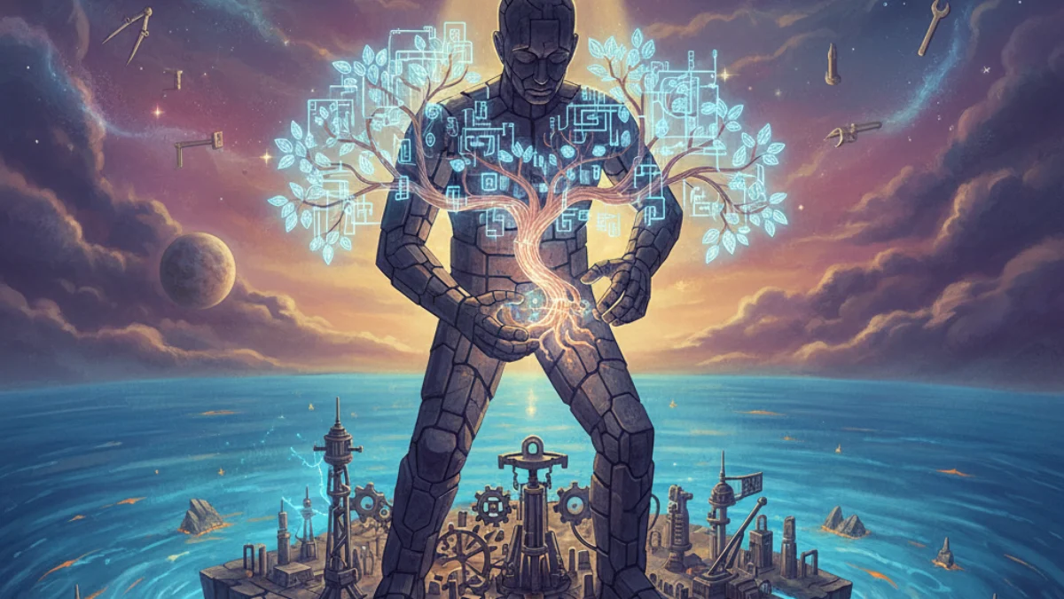 Ilustracija koncepta Aktivni realizam
