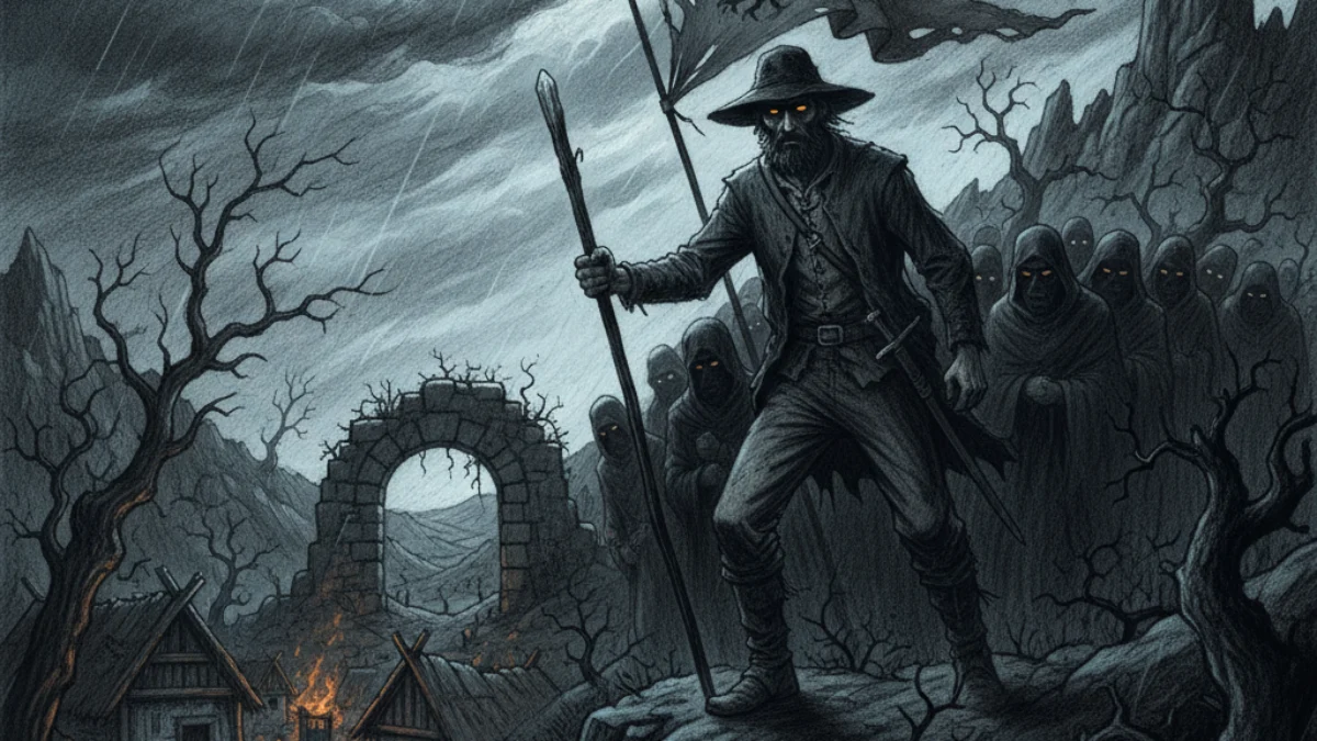 Ilustracija za knjigu Andrijaš (Ivo Kozarčanin) – 2. dio