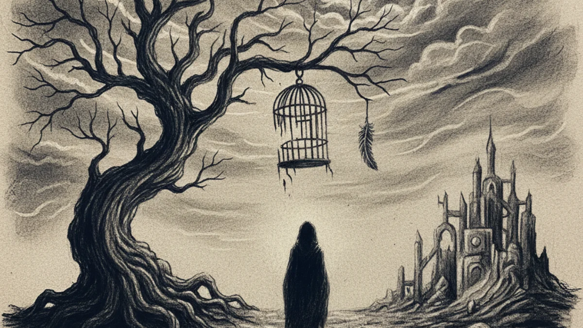 Ilustracija za knjigu Andrijaš (Ivo Kozarčanin) – zaključak