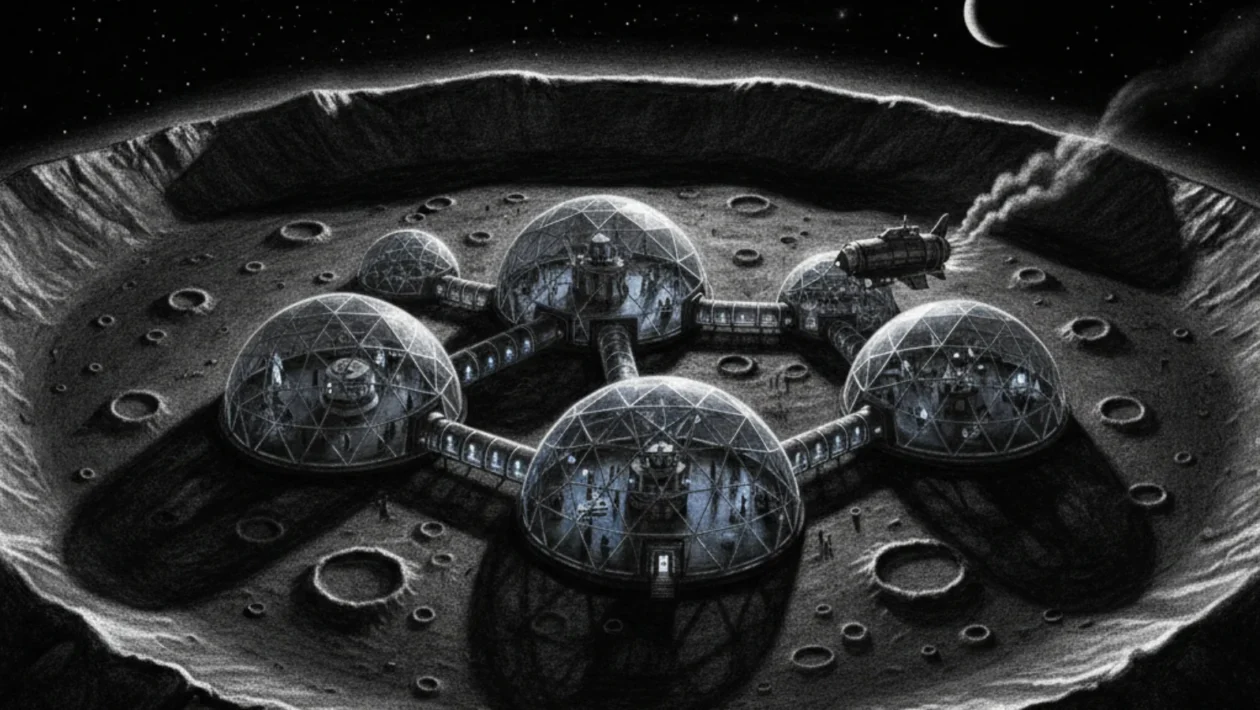 Naslovna fotografija za esej o knjizi: Artemis (Andy Weir)