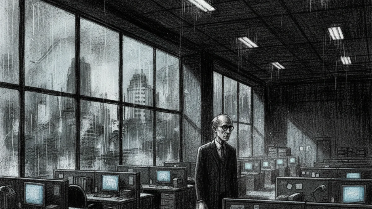 Ilustracija za knjigu Blijedi Kralj (David Foster Wallace) – 1. dio