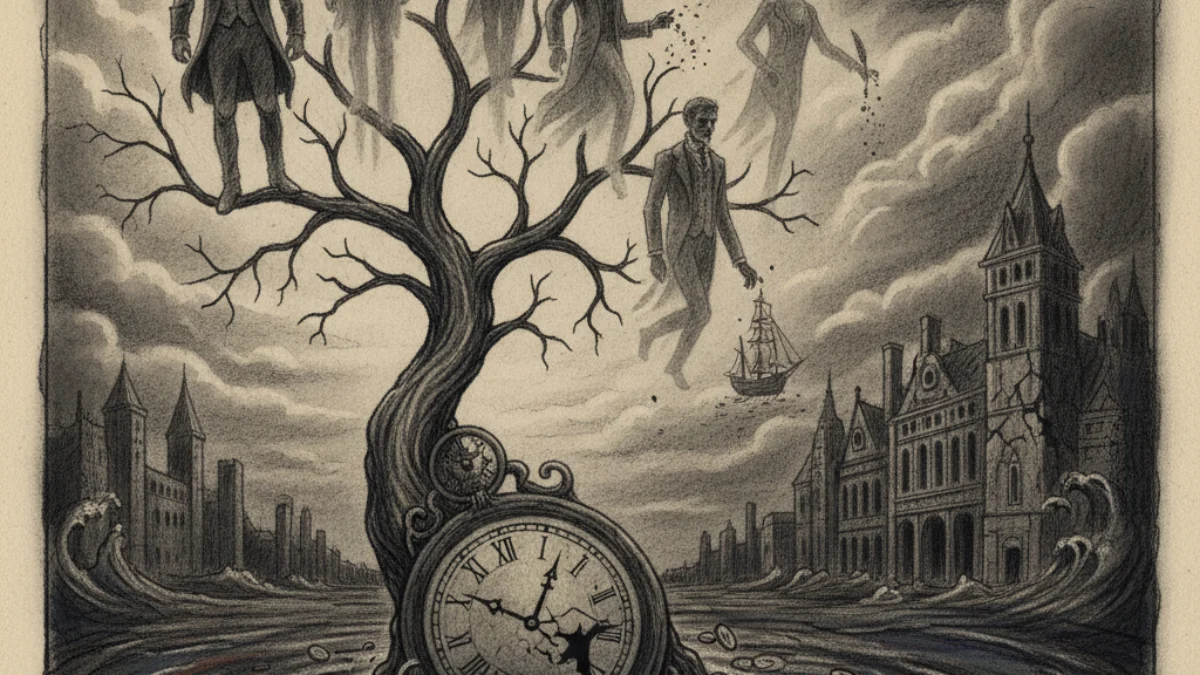 Ilustracija za knjigu Buddenbrookovi (Thomas Mann) – zaključak