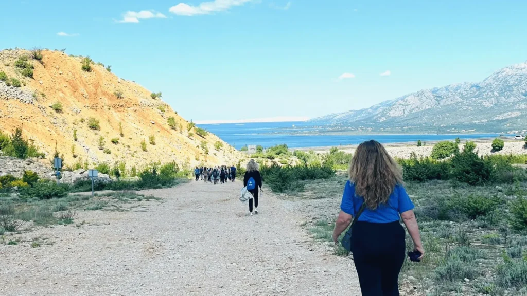 Hodočasnici na ruti Camino Zadar tijekom velebitske dionice