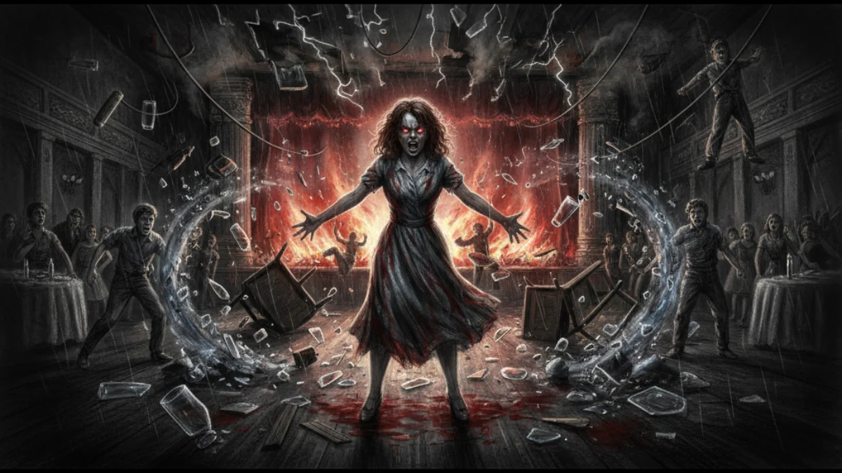 Ilustracija za knjigu Carrie (Stephen King) – 1. dio