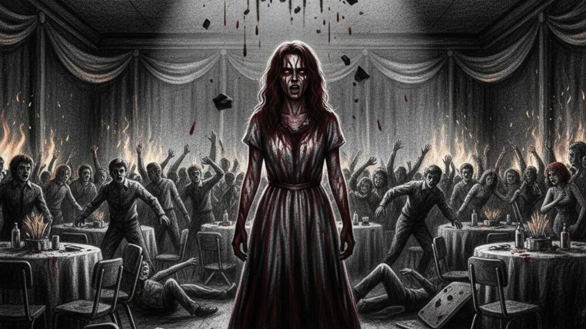 Ilustracija za knjigu Carrie (Stephen King) – 2. dio