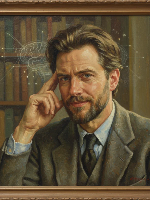 Portret filozofa Chalmers