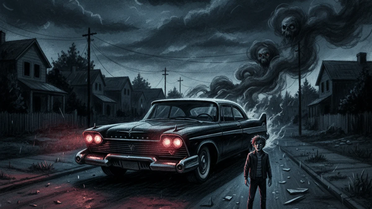 Naslovna fotografija za esej o knjizi: Christine (Stephen King)