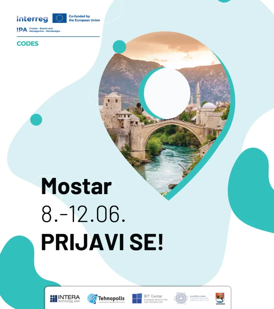 Coworking prostor Code Hub Mostar tijekom međunarodnog programa