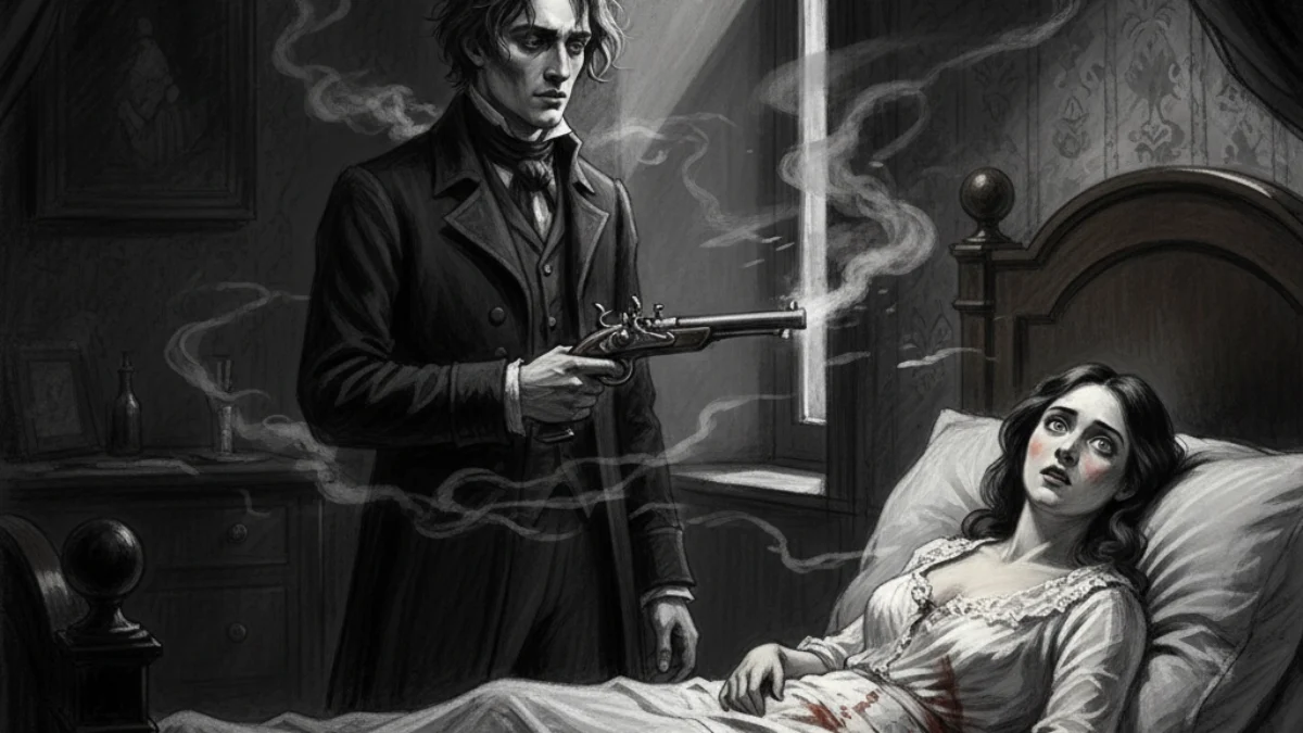 Ilustracija za knjigu Crveno i crno (Stendhal) – 2. dio