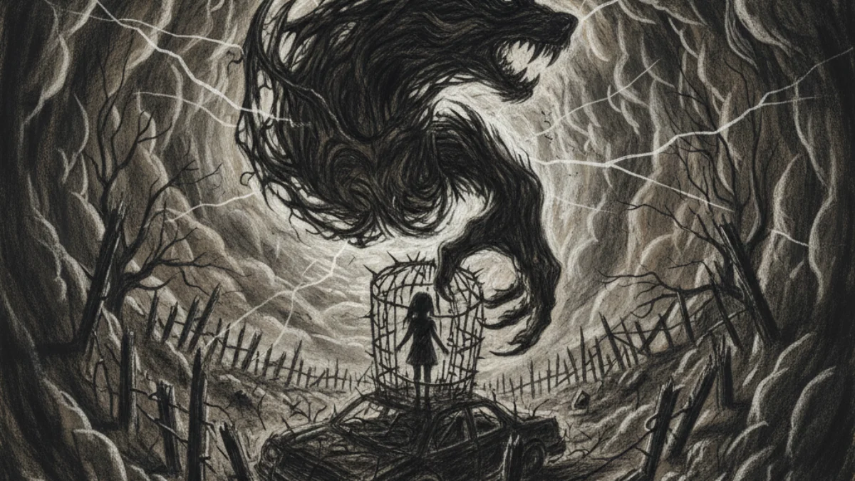 Ilustracija za knjigu Cujo (Stephen King) – 2. dio