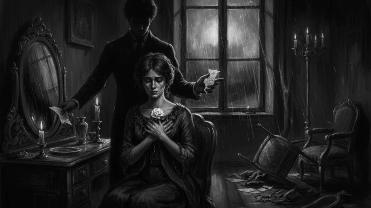 Ilustracija za knjigu Dama s kamelijama (Alexandre Dumas sin) – 2. dio