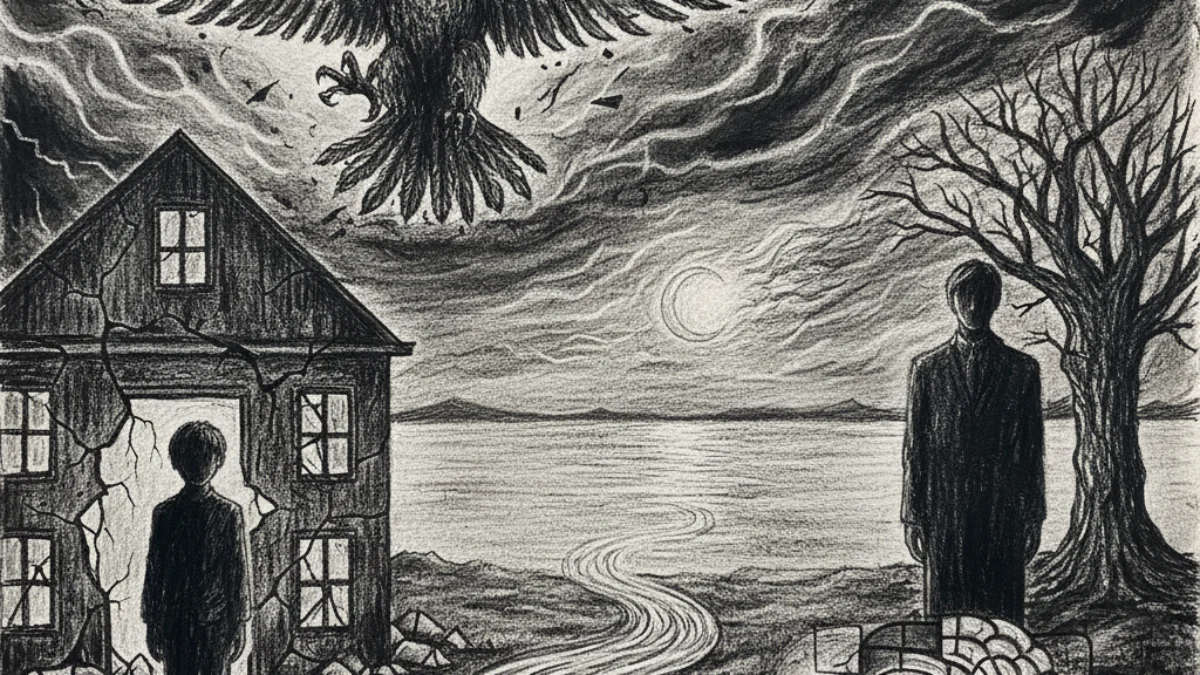 Ilustracija za knjigu Demian (Hermann Hesse) – 3. dio
