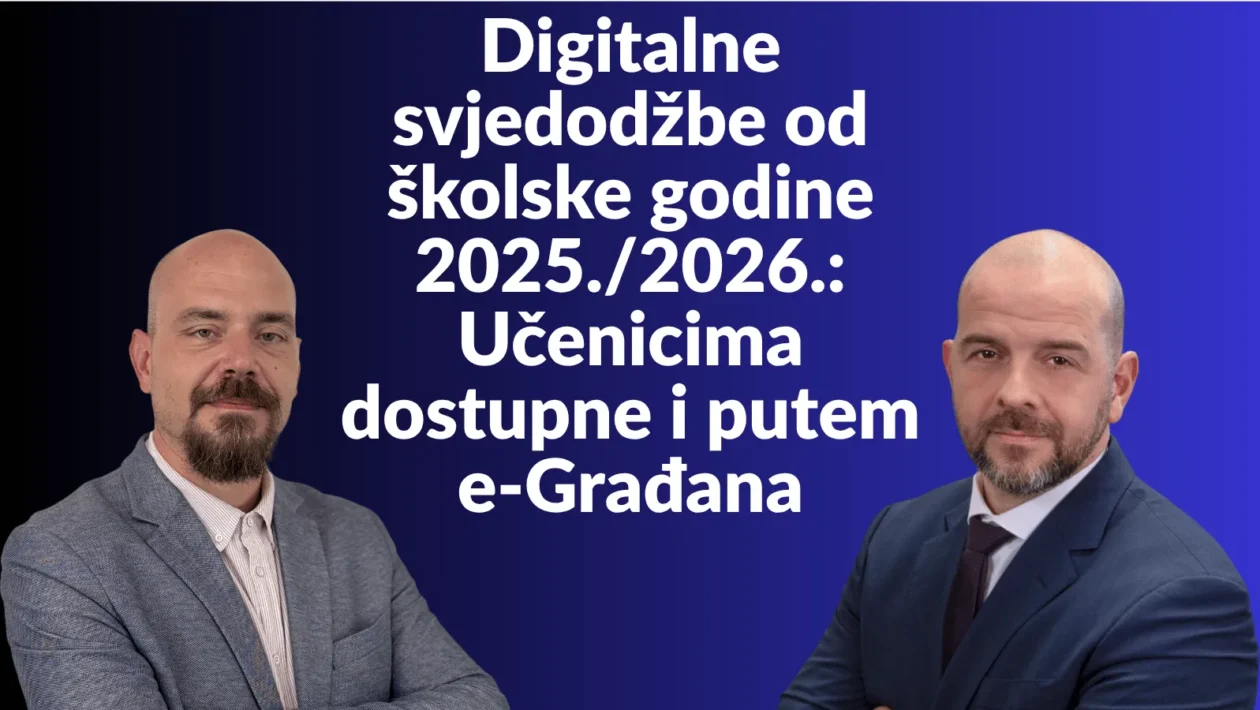 Digitalne svjedodžbe dostupne putem sustava e-Građani