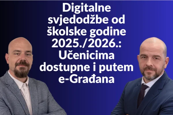 Digitalne svjedodžbe dostupne putem sustava e-Građani