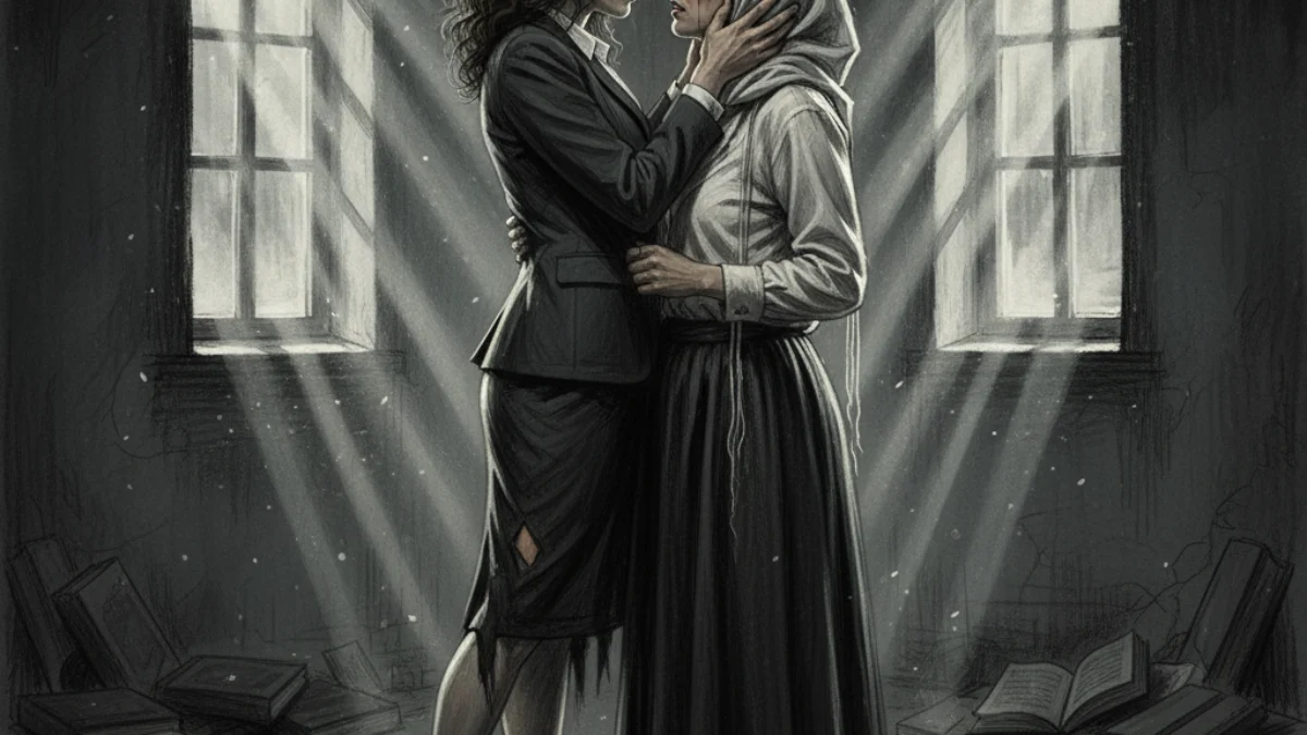 Ilustracija za knjigu Disobedience (Naomi Alderman) – 1. dio