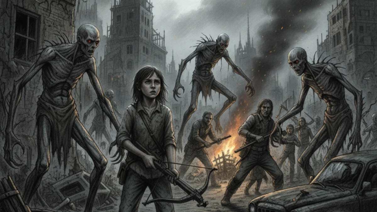Ilustracija za knjigu Dvanaestorica (Justin Cronin) – 1. dio